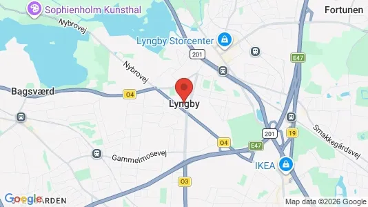 Værelser til leje i Kongens Lyngby - Foto fra Google Street View